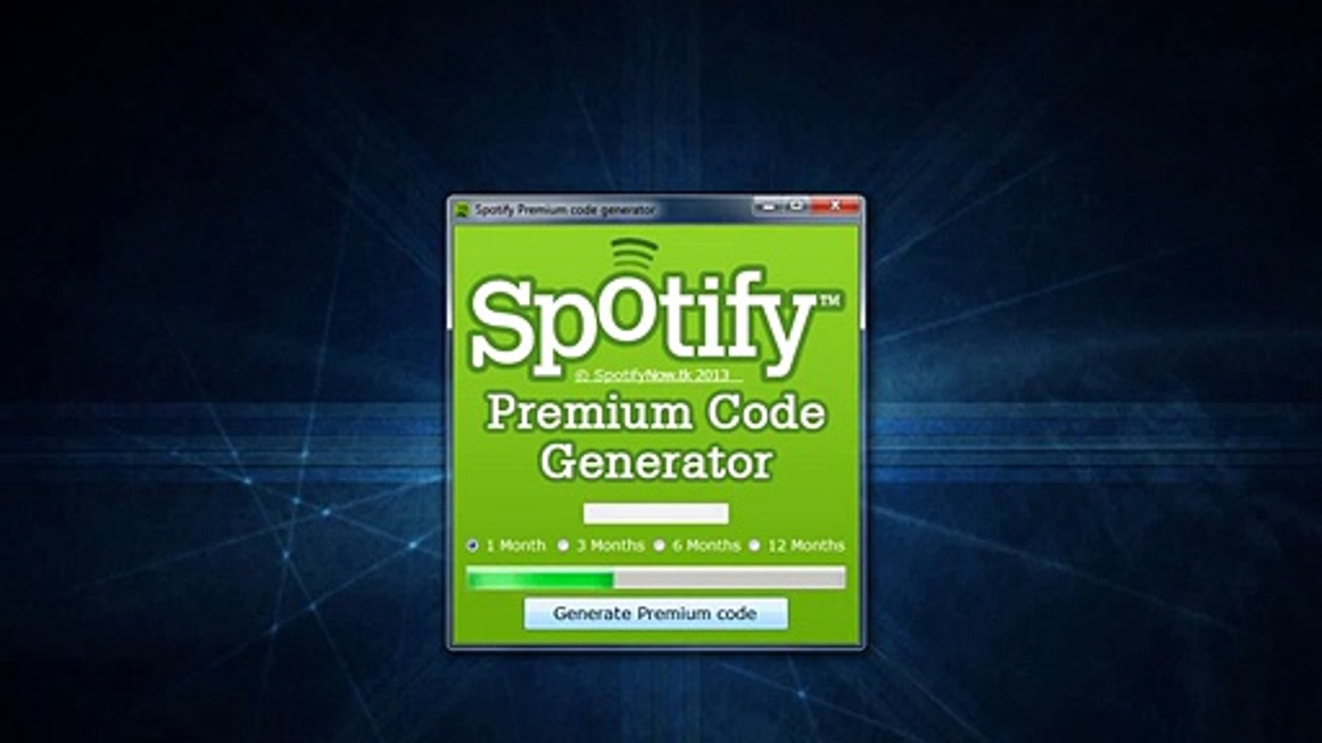 ⁣Générateur De Code Spotify Premium _ Spotify Gratuit _ Mis à jour Novembre 2013 [FR] - YouTube