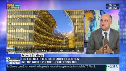 Klépierre devient un leader "pure play" de l'immobilier de centres commerciaux en Europe: Laurent Morel - 16/01