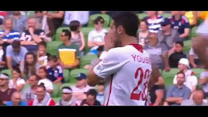 مباراة فلسطين والأردن كأس آسيا 16/1/2015 الشوط الأول