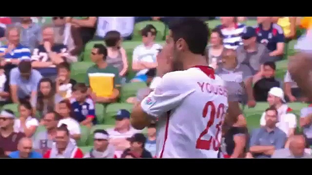 مباراة فلسطين والأردن كأس آسيا 16/1/2015 الشوط الأول