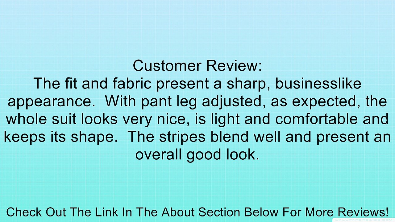 Austin Reed Men's Stripe Suit Separate Clasic Fit Pant Review