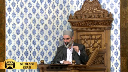 Dili bile eğitilmiş bir Ümmetiz elhamdülillah!