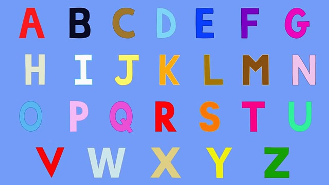 It's the Alphabet (ZED version) - video Dailymotion