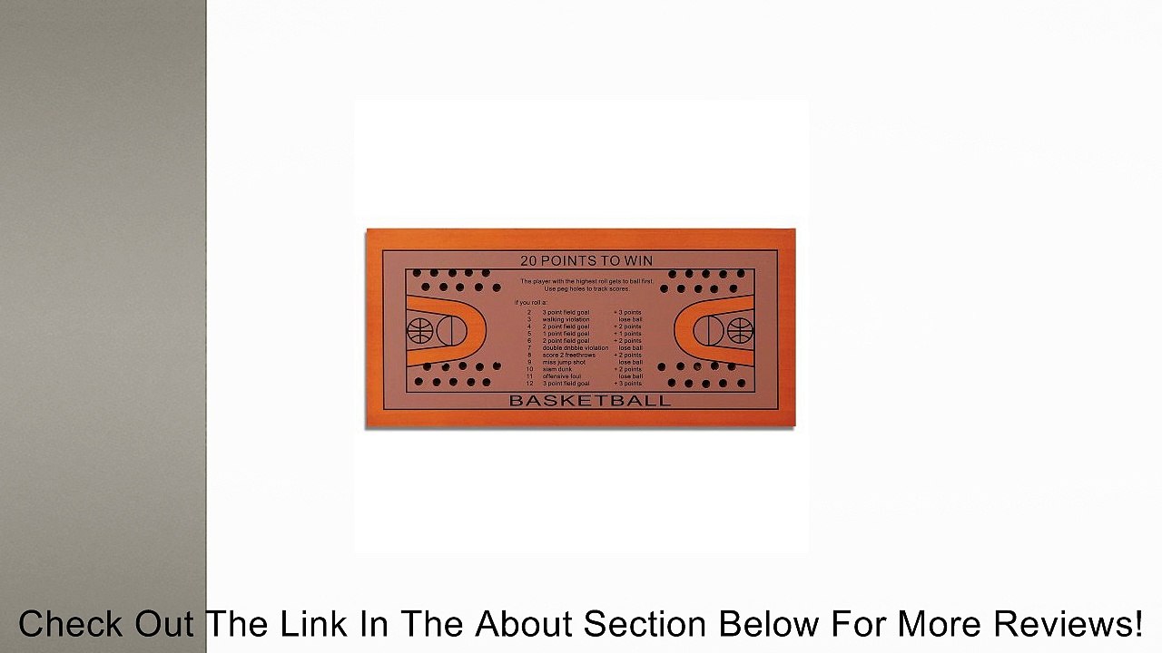 Christion 6 Classic American Sports Wood Board Peg Game Set - Bowling, Baseball, Tennis, Basketball, Golf, and Football - 7 Inch Review