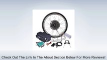 48v 1000w 26 Inch Front Wheel Electric Bicycle Motor Conversion Kit Review