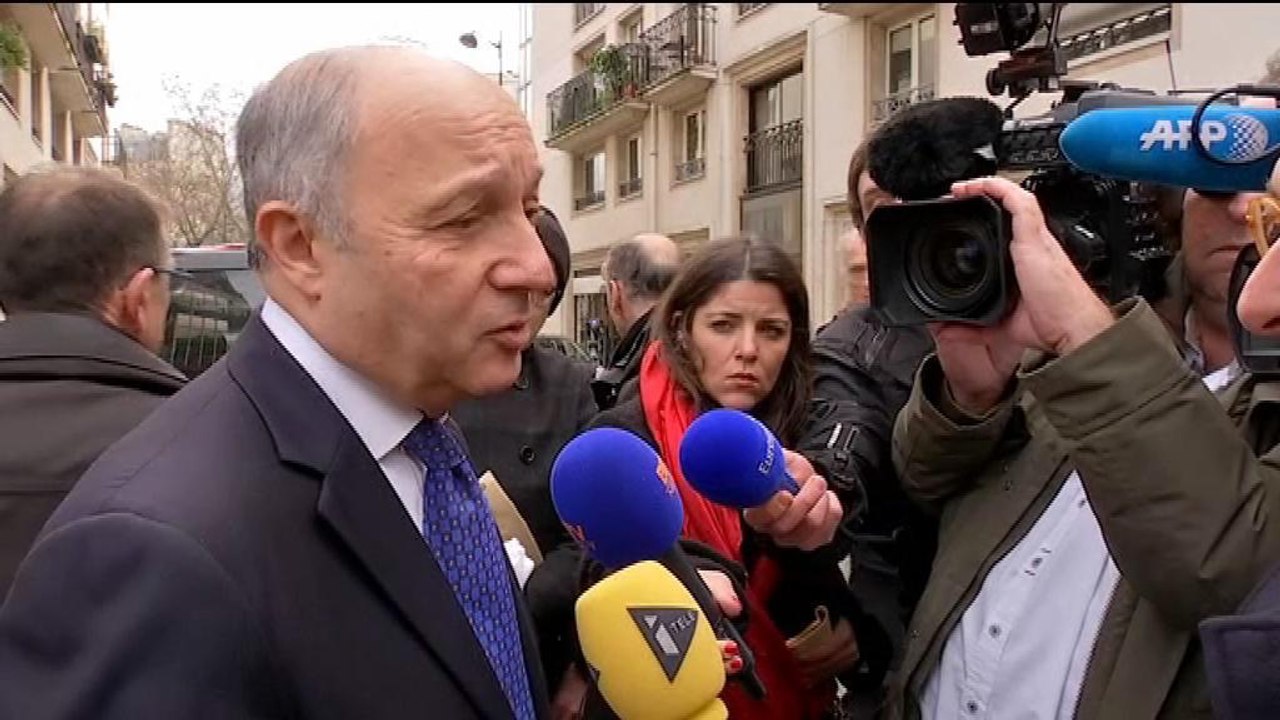 Fabius: "On sait que les Etats-Unis sont à nos côtés"