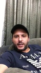 shahid afridi talking about Dr Ayesha Habib Khan President IDF Sindh