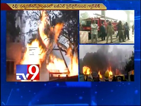 Gas pipeline catches fire in South Delhi, no casualties