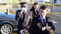Le Premier ministre Manuel Valls s'exprime sur le terrorisme à Ergué-Gabéric