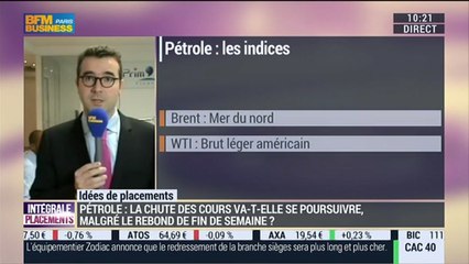 La chute des cours du pétrole va-t-elle se poursuivre ?: Xavier Le Blan - 16/01