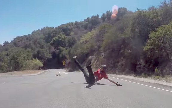 Le longboard peut être un sport (très) dangereux