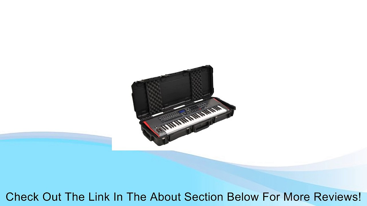 SKB Injection Molded Waterproof Keyboard Case 40 x 13 1/2 x 4 Inches (3I-4214-KBD) Review