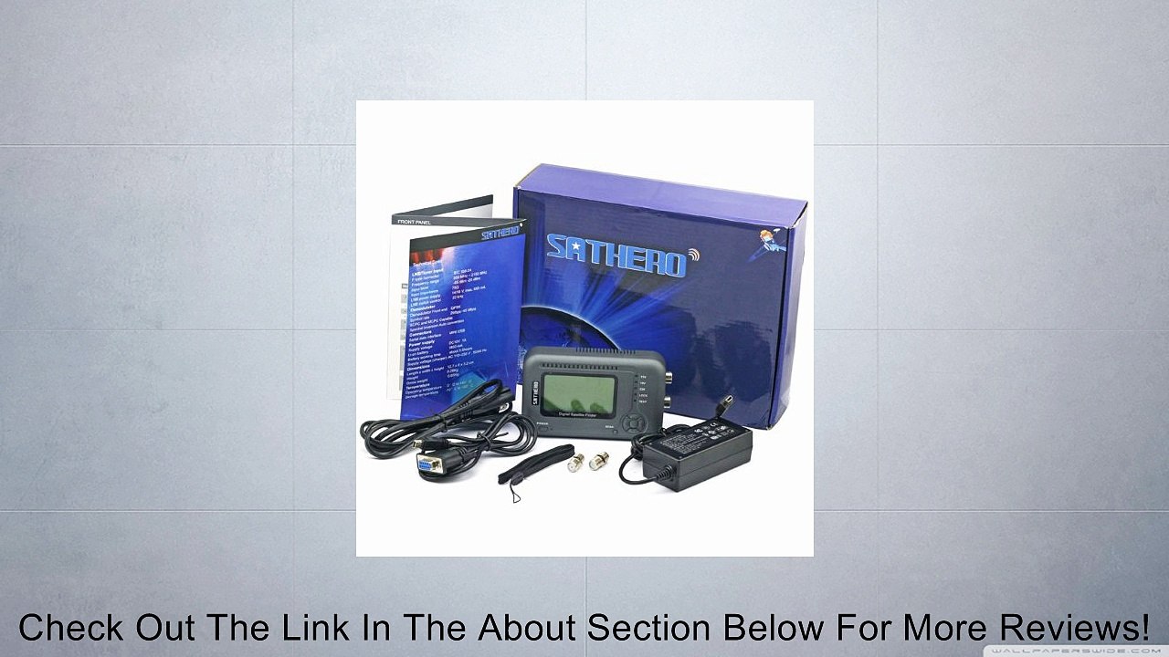 SATHERO SH200 Pocket Satellite Finder Meter DVB-S, DVB-S2, MPEG-4, CBS2 MPEG-4, ABS Review
