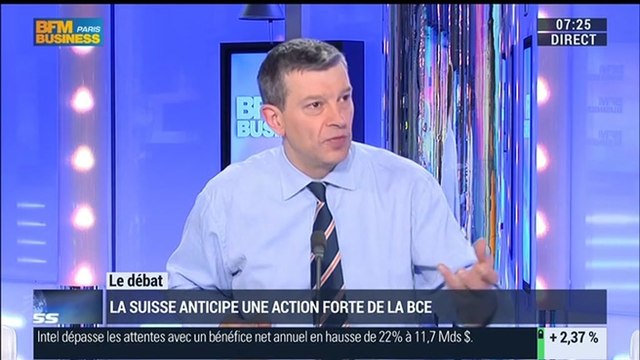 Nicolas Doze: Pourquoi la Banque nationale suisse a-t-elle décidé de contenir la hausse du franc suisse ? - 16/01