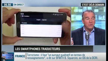 La chronique de Frédéric Simottel : "Google Translate", le premier téléphone-traducteur - 16/01