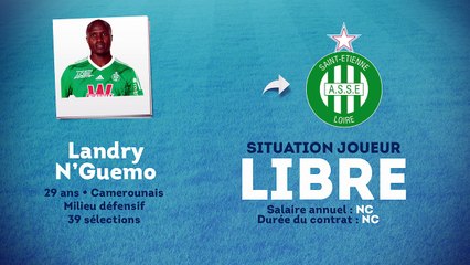 Officiel : N'Guemo rebondit à l'ASSE