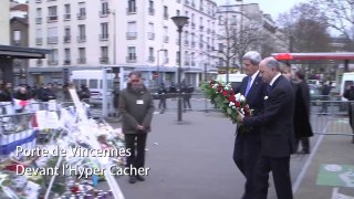 John Kerry à Paris : « Nous partageons la douleur » du peuple français