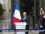 Enquête sur les attentats: douze gardes à vue en région parisienne