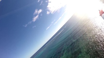 Download Video: RC Plane Crashing into ocean. Underwater Scenes.