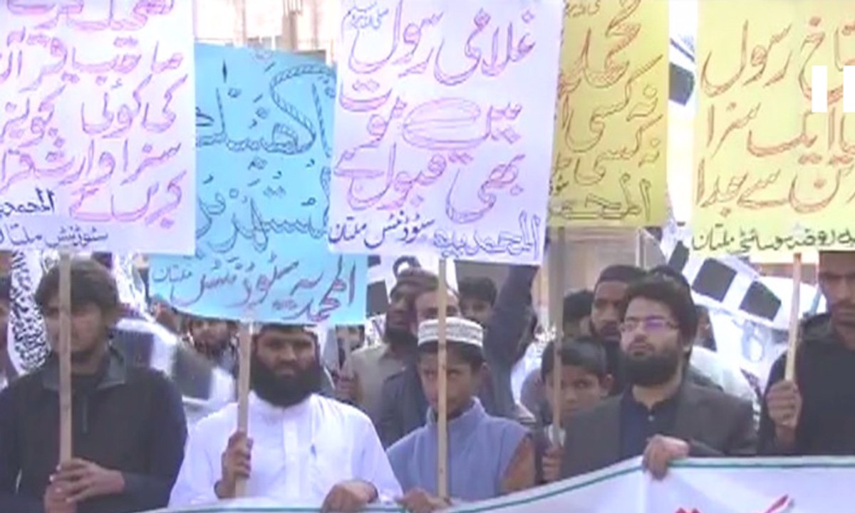 Countrywide protests against  Charlie Hebdo