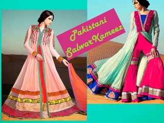 Pakistani Salwar kameez New Trends 2014