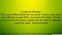 Coolerguys Power Supply Anti-Vibration Rubber Fan Gasket - Black Review