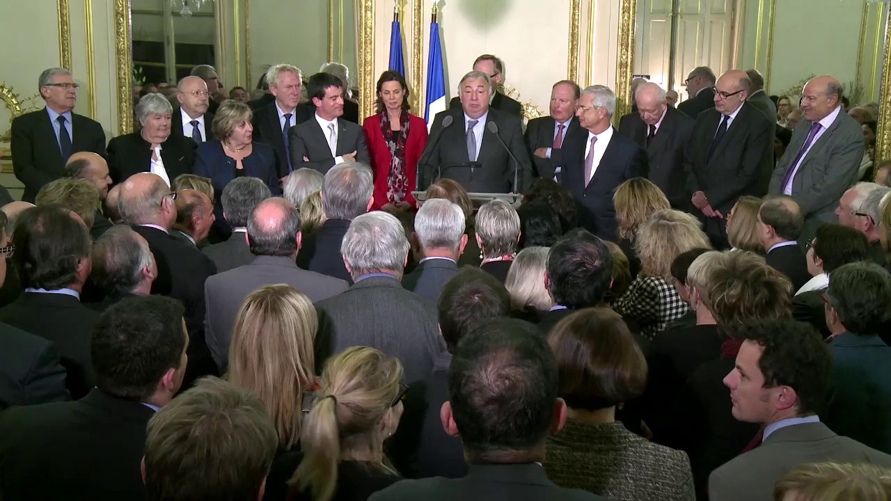 [Présidence] Le Président du Sénat présente ses vœux institutionnels pour 2015