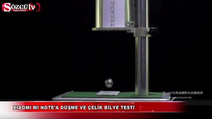 Xiaomi Mi Note bu kadar dayanıklı!