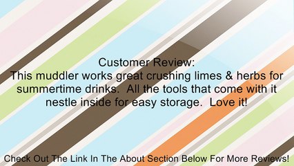 Vacu Vin Muddler and Tools Review