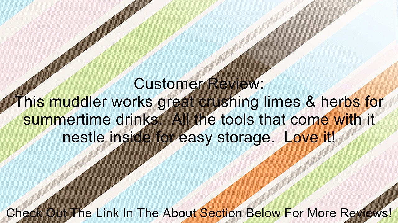 Vacu Vin Muddler and Tools Review