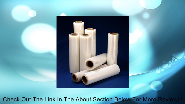 Hand Stretch Plastic Film Shrink Pallet Wrap 18 X 1500 X 80 Ga,SW1881 Review