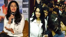 Mallika Sherawat FIGHTS At Outdoor Event