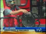 Turismo, locomotora a vapor recorre de Otavalo a Ibarra