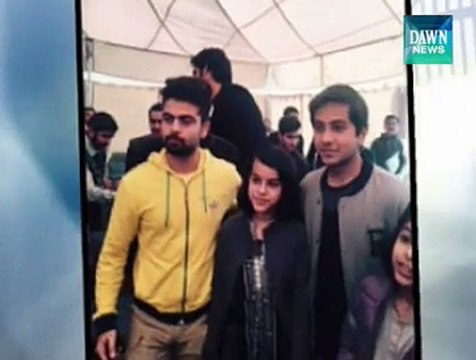 Pakistan cricket heroes visits APS victims