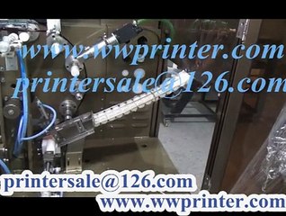 wine cap closure sidewall hot foil stamping machine/foil decorating machine