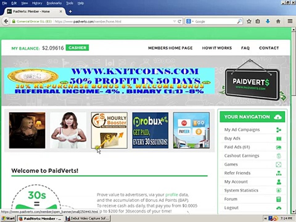 How to Make Money Online from Paidverts in URDU & HINDI