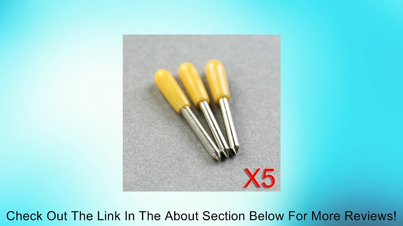 15x 30 Degree Cutting Plotter Blades Carbide Steel - Set of 15 Review