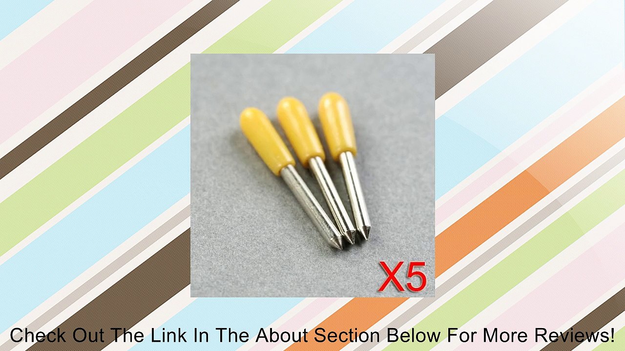 15x 30 Degree Cutting Plotter Blades Carbide Steel - Set of 15 Review