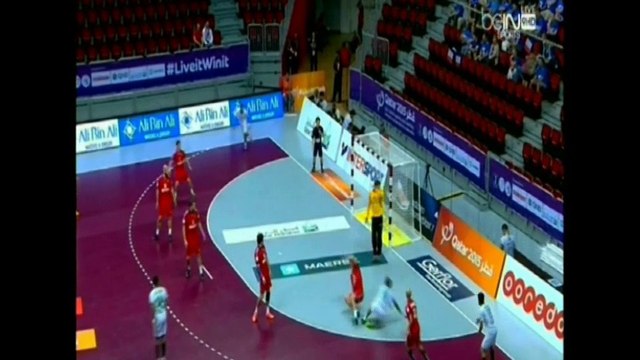 الدقائق الأخيرة من مباراة السعودية وروسيا بمونديال قطر لليد