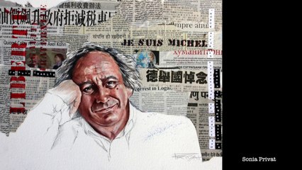 Michel Renaud, l'hommage des carnettistes