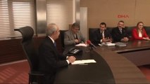 TMMOB Çevre Mühendisleri Odası Üyeleri Kılıçdaroğlu'nu Ziyaret Etti