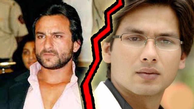 Saif Ali Khan AVOIDS Shahid Kapoor