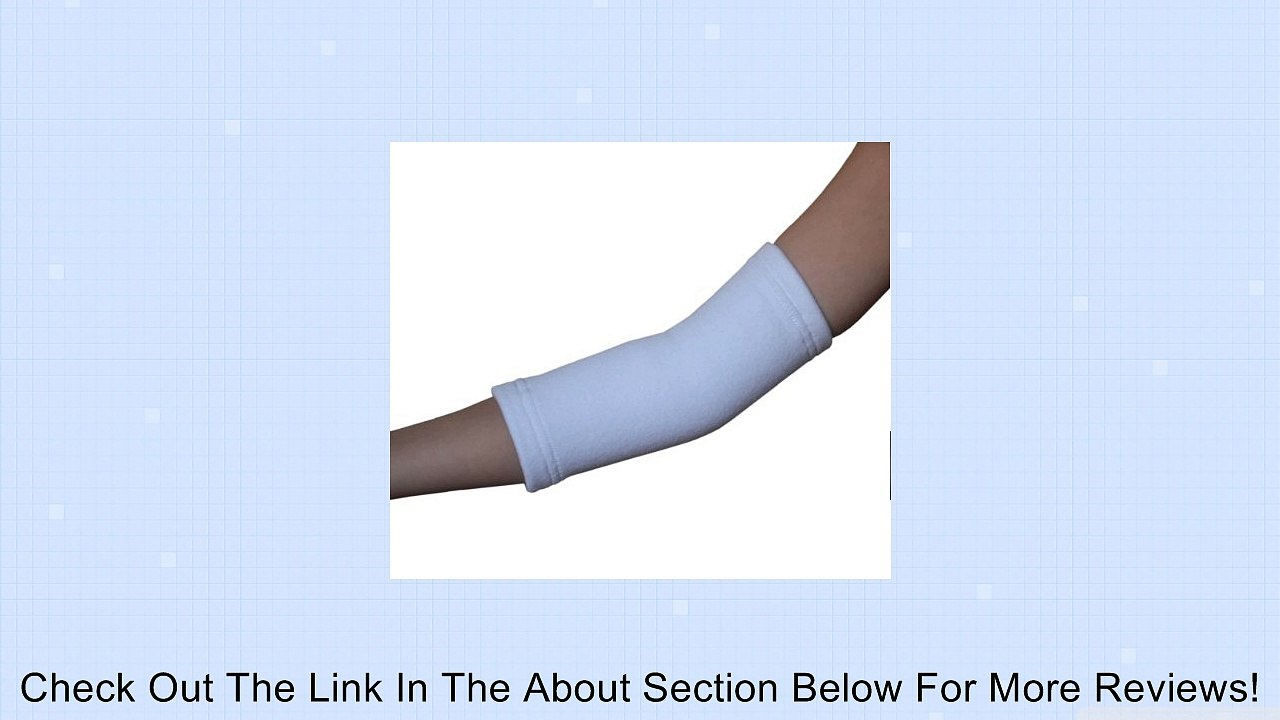 Kids Elbow Sleeve - Children Exercises Protection, Healing Support - White Review