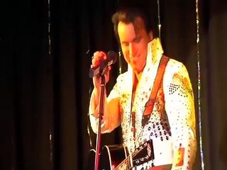 Terry Padgett sings CC Rider at Elvis Day video