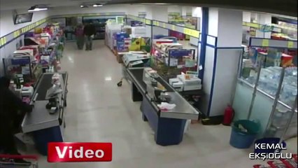 Komedi Filmi Gibi Market Soygunu (BİM İçerir)