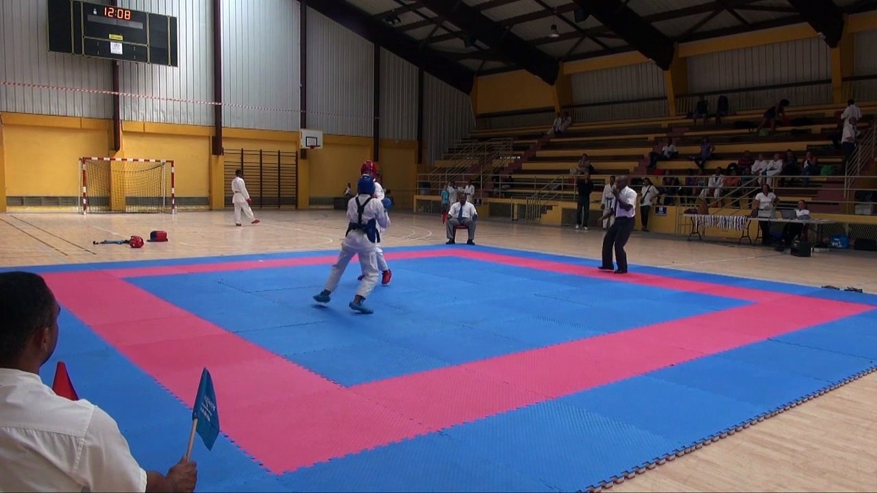 Roseline3 open kumité 2015 ligue de karaté de Martinique