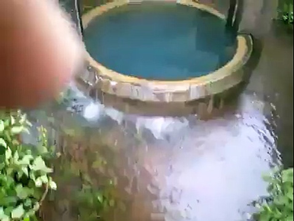 water flow from well