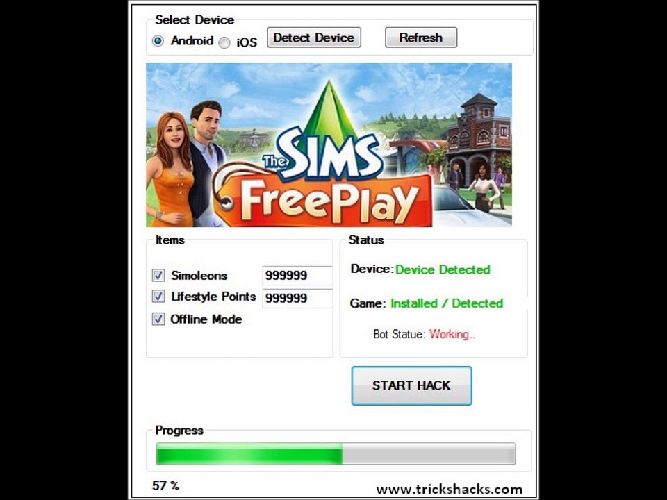 Free download The Sims 3 hack tool new version 2015