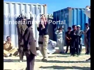 Pashto Girl Dancing With Children On Road_(new)