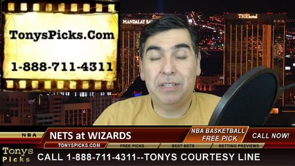 Washington Wizards vs. Brooklyn Nets Free Pick Prediction NBA Pro Basketball Odds Preview 1-16-2015